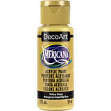 DecoArt Americana Acrylic Paint - Yellow Ochre