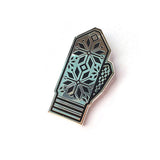 Sinnagrøt Selbuvotten Mitten Enamel Pin