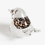 Glass Bird Chick by Bianco Blu