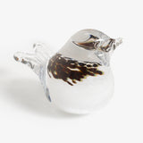 Glass Bird Chick by Bianco Blu