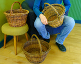 2024-07-12 – Weaving a Traditional Willow Basket