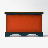 Louise Bath – Hallingdal-style Trunk with Folk Art Animals