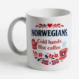 Mug Cold Hands Hot Coffee