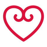 Scandinavian Heart Sticker