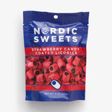 Nordic Sweets® Strawberry Candy Coated Licorice