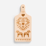Engraved Cutting Board Dala Horse