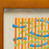 Julia LeKunder – Weaving with Stitches and Paint