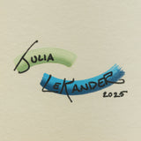 Julia LeKunder – Weaving with Stitches and Paint