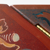 Pam Rucinski – A Celebration of Red Scrolls and a Bird