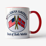 Norwegian American Best of Both Coffee Mug