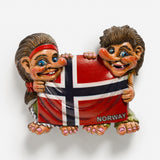 Magnet Trolls w/Flag