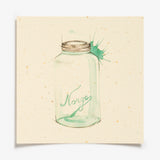 Norgesglass Art Card by Mona Stenseth
