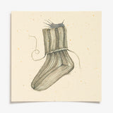 Raggsokk Art Card by Mona Stenseth