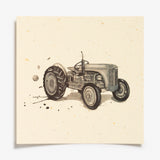 Traktor Art Card by Mona Stenseth