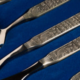 Konge Tinn Pewter Flatware Starter Set No. 389