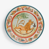 12" Rosemaled Plate by Louise Bath