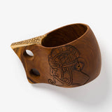 Celtic Carving Kuska Wooden Cup