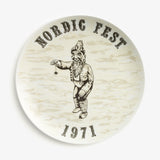 Vintage Nordic Fest Plate