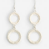 Fletre Light Double Earrings by Sylvsmidja