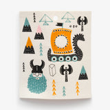 Wash Cloth Viking Theme