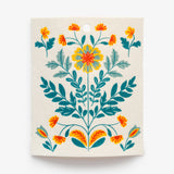 Wash Cloth Floral Symphony