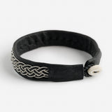 Sámi-Inspired Black Quad Bracelet by Andrew Ellingsen