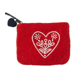 Heart and Flower Purse by Klippan