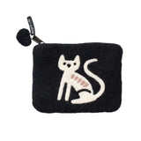 Sitting Cat Purse by Klippan