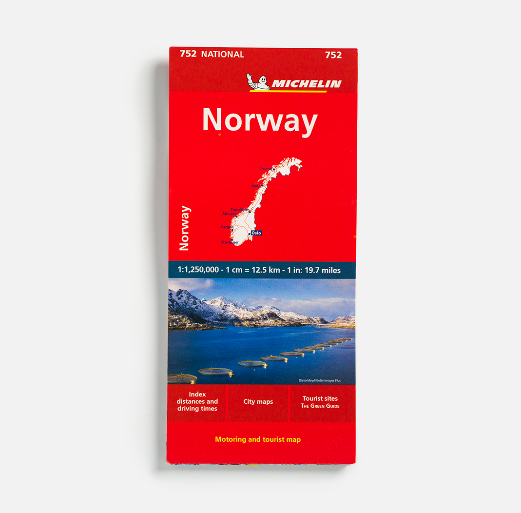 Norway Michelin Map