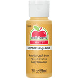 Matte Acrylic Paint - Kings Gold by Apple Barrel