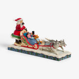 Santa Dog Sledding by Jim Shore