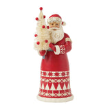 Nordic Noel Santa with Sisal Tree by Jim Shore