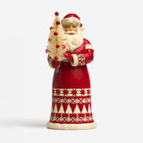 Nordic Noel Santa with Sisal Tree by Jim Shore