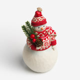 Nordic Noel Snowman Evergreen by Jim Shore