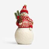 Nordic Noel Snowman Evergreen by Jim Shore