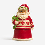 Nordic Noel Santa Holly Berry Noel Figurine by Jim Shore