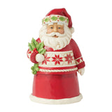 Nordic Noel Santa Holly Berry Noel Figurine by Jim Shore