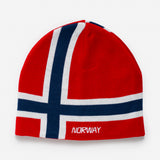 Norwegian Flag Knitted Hat