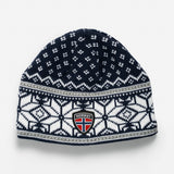 Norway Knit Hat with White Stars
