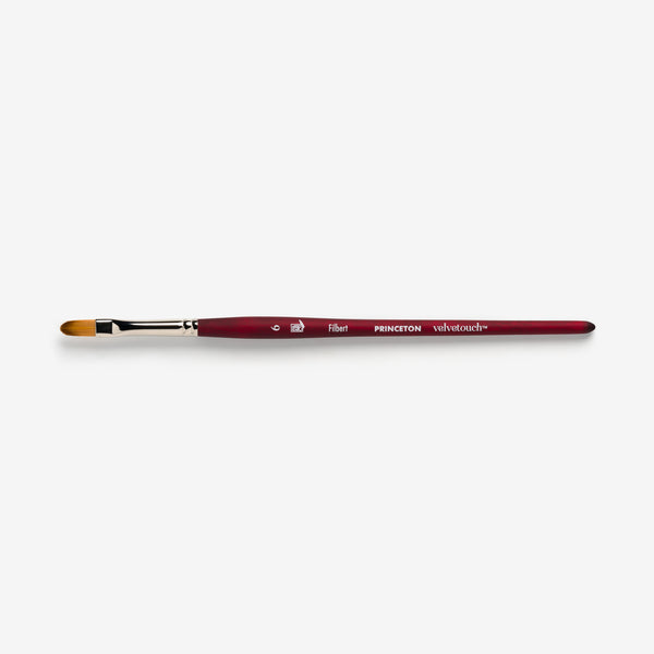 Princeton Velvetouch, Series 3950, Paint Brush for Acrylic, Oil  and Watercolor, Petal, 10