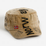 Beige Proudly Norway Cap by Rock