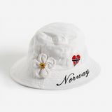 White Hat w/Flower