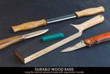 LS6P1 - Dual-Sided Leather Strop Knife Sharpener for Tools