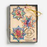 Forest Birds Ornaments Set by G.Debrekht