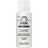 Folkart Acrylic Colors Matte - Titanium White 2 oz.