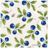 Blueberries Swedish Dishcloth