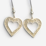 Heart Earrings by Sylvsmidja