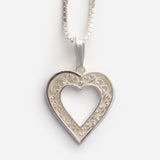 Heart Necklace by Sylvsmidja