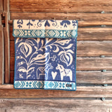 Dalarna Baby Blanket by Kerstin Landström Design