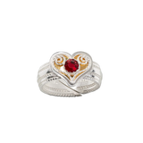 Heritage Heart Ring by Sylvsmidja